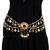 Bohemian Fringe Waist Chain Indian Ethnic Statement Belt for Women Fashion Accessory (Gold)