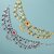 Bohemian Fringe Waist Chain Indian Ethnic Statement Belt for Women Fashion Accessory (Gold)