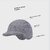 Winter Thermal Fleece Ear Flap Hat for Outdoor Running Cycling Sports Windproof Cold Weather Cap (Gray_55-60cm (One Size))