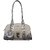 Cultivator Style Boston Bag | Bold Colorblock & Iridescent Tote for Day-to-Night (Beige)