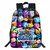 Blox Fruits Devil Fruit Round Front Pocket Backpack for Kids, Unisex School Bag (Round Front Pocket-01_30.5 cm)