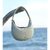 Songmont Luna Bag: Designer Moon-shaped Shoulder Bag in Premium Leather for Autumn (Black_26.5x7x23 cm)