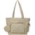 Stylish Large Capacity Tote Bag for Women, Fashionable Casual Shoulder Bag for Work and School (Black)