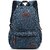 Stylish Korean Unisex Backpack, Plain Oxford School Bag for Students (Dark Gray)