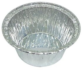 Lava Cake Foil Containers (130 ml  Pack of 25)