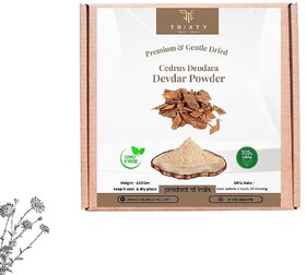 Cedar Wood Devdar Powder Pure Organic Indian 100gm