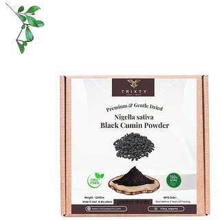 Black Cumin Seed Powder Kala Jeera Kali Jiri Churna Indian 100Gm