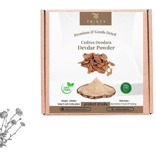 Cedar Wood Devdar Powder Pure Organic Indian  100gm