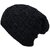 Fashlook Unisex Cozy Black Winter Cap – Soft, Warm & Perfect for Everyday Winter Style