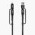 Orban 4-IN-1 Fast Charging Cable Braided + Metal Shell 1.2M Length Multi-Connector USB for Smartphones Tablets