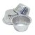 Lava Cake Foil Containers (130 ml  Pack of 25)
