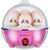 Multicolor Electric Egg Boiler with Capacity for 7 Eggs - Fast and Easy Egg Cooker with Auto Shut-Off