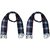 PACK OF 2 ANTIQ WORLD  Checkered Men  Women Muffler