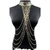 Gold Body Chain Necklace Bold Statement Layering Jewelry for Women (Gold)