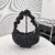 Stylish Korean Cloud Crossbody Bag for Women, Trendy Shoulder Purse, Versatile Underarm Handbag (Silver Shiny)