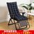 Thickened Bamboo Chair Cushion with Cotton Pad, Extra Long Universal Seat Pad for Office, Rocking & Rattan Chairs in Winter (Black Short (No Chair) Length 120cm, Thickened)