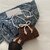 Stylish Strawberry Print Corduroy Bucket Bag - Casual Crossbody Purse for Women (Pink Strawberry)
