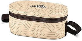 MILTON Executive Lunch Box (2 SS Container, 1 Microwave Safe Container), Beidge 3 Containers Lunch Box (1010 ml)