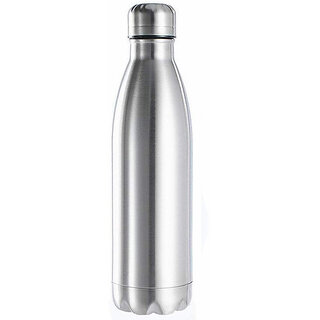 Adnate 500 ml Steel Flask (Pack of 1, Silver)