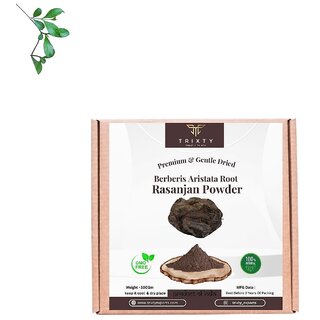Berberis Aristata Root Gum Rasanjan Powder Raswanti Indian 100gm