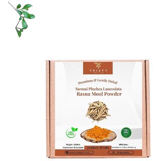 Sarmai Pluchea Lanceolata Rasna Mool Powder Indian Organic 100gm