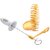 Potato Twister Spiral Cutter - 4 Stainless Steel Sticks, Reusable Tornado Potato Slicer & Chips Maker