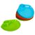 Plastic Lunch Plate, Dahi and Chat Plate, Snack and Appetizer Plate, Tray for Party and Daily use Serving Platter Plate