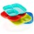 Plastic Lunch Plate,Dahi and Chat Plate,Snack and Appetizer Plate,Tray for Party and Daily use Serving Plate pack of 12