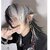 Wolf Cut Wig for Women - Long Layered Shag with Black & White Streaks, Natural Looking Human Hair Full Cap (Main Style)