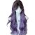 Vibrant Purple Wavy Cosplay Wig | Long Flowing Synthetic Hair for Stunning Looks (Sweet Mid Part Curly Hair [Wisteria] w/ Net)