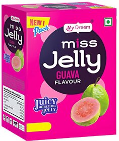 MyDreem Miss Jelly Guava Flavor, Smooth  Jiggly Candy Treat for Kids  Adults 85 Pcs in Each box Pack of 1