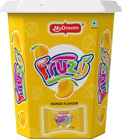 MyDreem Mango Fruzy Jelly  Sweet Fruity Snack for Kids and Adults  Party and Dessert Treat, 175 Pcs in Each Box