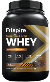 Fitspire Super Gold King Coffee Royal Whey Protein 1kg 25g Fast-Absorbing Protein HighProtein Formula