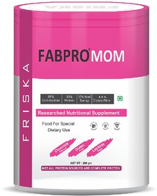 Friska Fabpro Mom Nutritional supplemen 33 Whey Protein Flavour Chocolate 200gm
