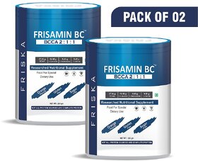 Friska Frisamin BC Researched Nutritional Supplement Flavour Orange Pack of 2200gm each