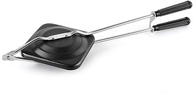 Cello Non-Stick Aluminium Sandwich Gas Toaster  Compatibility with Gas Stoves  Flame-Proof Design  Heat-Resistant Han