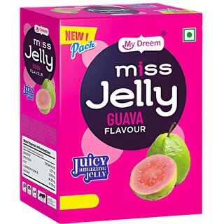 MyDreem Miss Jelly Guava Flavor, Smooth  Jiggly Candy Treat for Kids  Adults 85 Pcs in Each box Pack of 1
