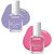 POPPIK Polished Nail Paint Duo - Trendy Lavender  Pink Nail Polish Set