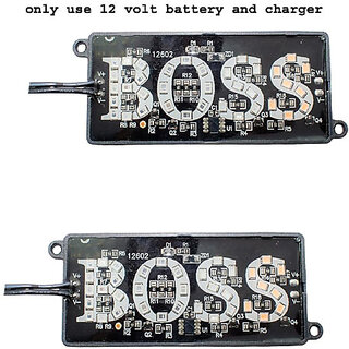 Pack of 2- BOSS Led Light Logo with Self Adhesive Back Up Lamp Car, Motorbike, Truck, Van LED (12 V, 5W) (Universal For