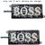 Pack of 2- BOSS Led Light Logo with Self Adhesive Back Up Lamp Car, Motorbike, Truck, Van LED (12 V, 5W) (Universal For