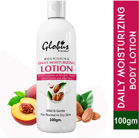 Globus Remedies Daily Moisturising Body Lotion All Skin Types 100ml