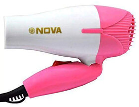 1000 Watts Professional Hair Dryer Pink White
