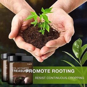 Soil Activated Treasure 250Gm  Soil Activator Organic  Soil Conditioner For Plants  Potting Mix Soil PACK OF 2