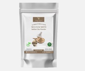 Multani Mitti Powder Fullers Earth Clay 100 Natural Indian Face Bath 100gm 2Pc