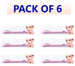 CLINSOL GEL FOR ACNE /PIMPLES /DARK SPOTS  GLOWING SKIN PACK OF - 6 X 15gms