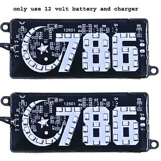 Pack of 2- 786- Led Light Logo with Self Adhesive Back Up Lamp Car, Motorbike, Truck, Van LED (12 V, 5W) (Universal For