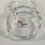 Nanson Deli Glass Ashtray for Smoking  Heavy-Duty, Elegant Glassware for Home, Office  Outdoor  1 Pc