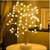Tabletop Bonsai Tree Light Touch Switch DIY Artificial Light Tree Lamp Decoration Battery/USB Operated