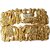 Traditional Antique Gold Plated Elephant Design Kada Bangles for Women