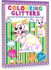 Glitter Colouring sheets
